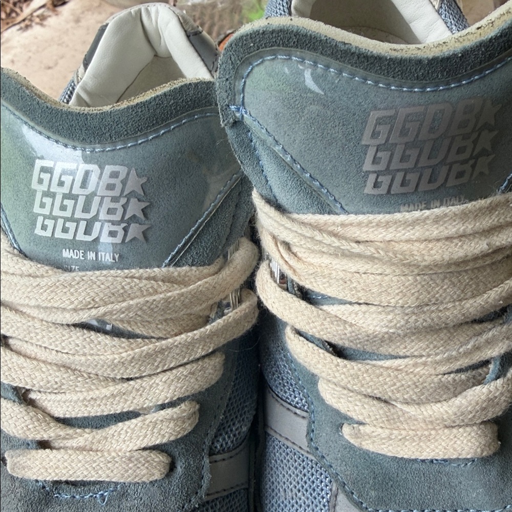 Golden Goose White and Gray Removable Insole 38 DAD-STAR - Picture 3 of 12